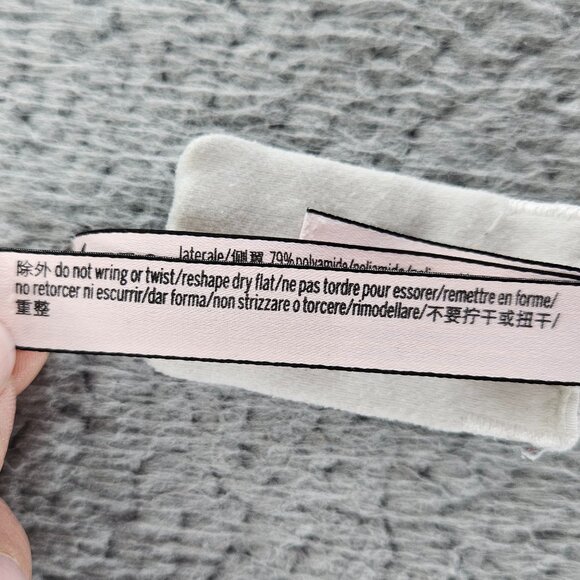 Victorias Secret Bra Womens 36D White Dream Angels Lined Demi Lace Underwire - Picture 13 of 16